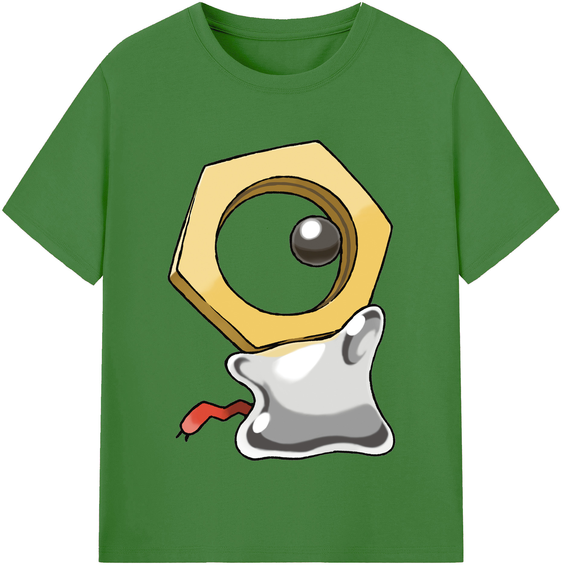 （画像用） ポケットモンスター Pokémon レディースカジュアルプリントTシャツ（綿100％）